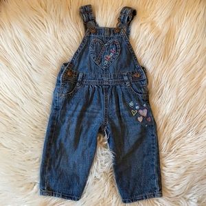 Oshkosh embroidered overalls
